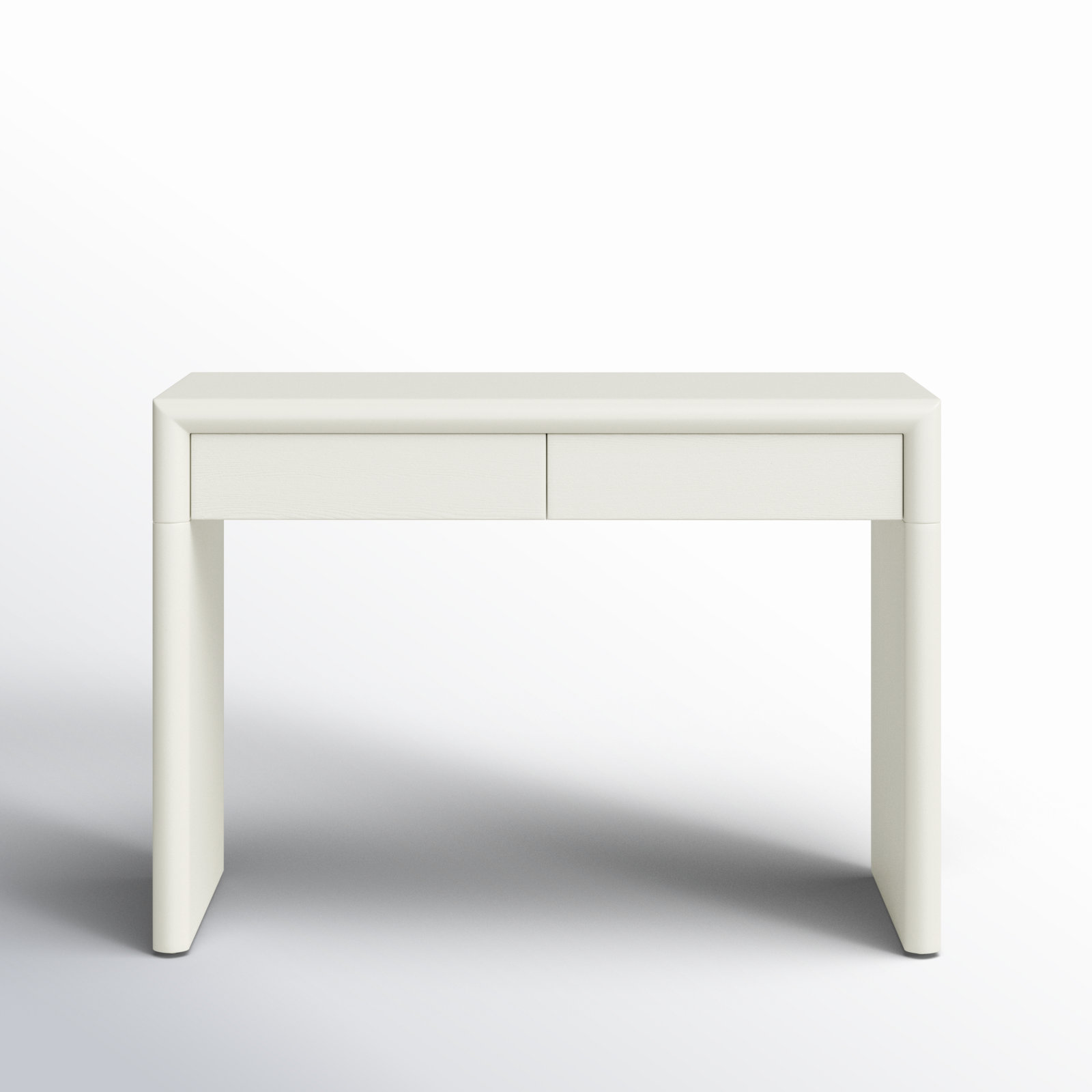 Valorie 45" Console Table, Ivory