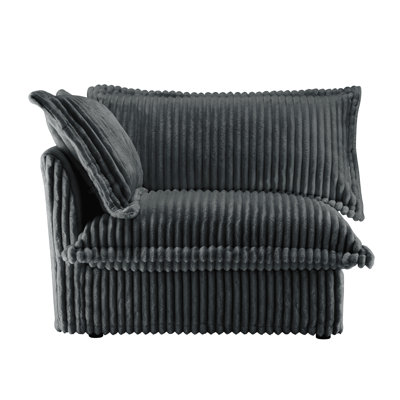 Canapé Koala LSF avec 1 oreiller - gris