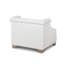 Scroll Arm Occasional Chair, Mocha-1406729907
