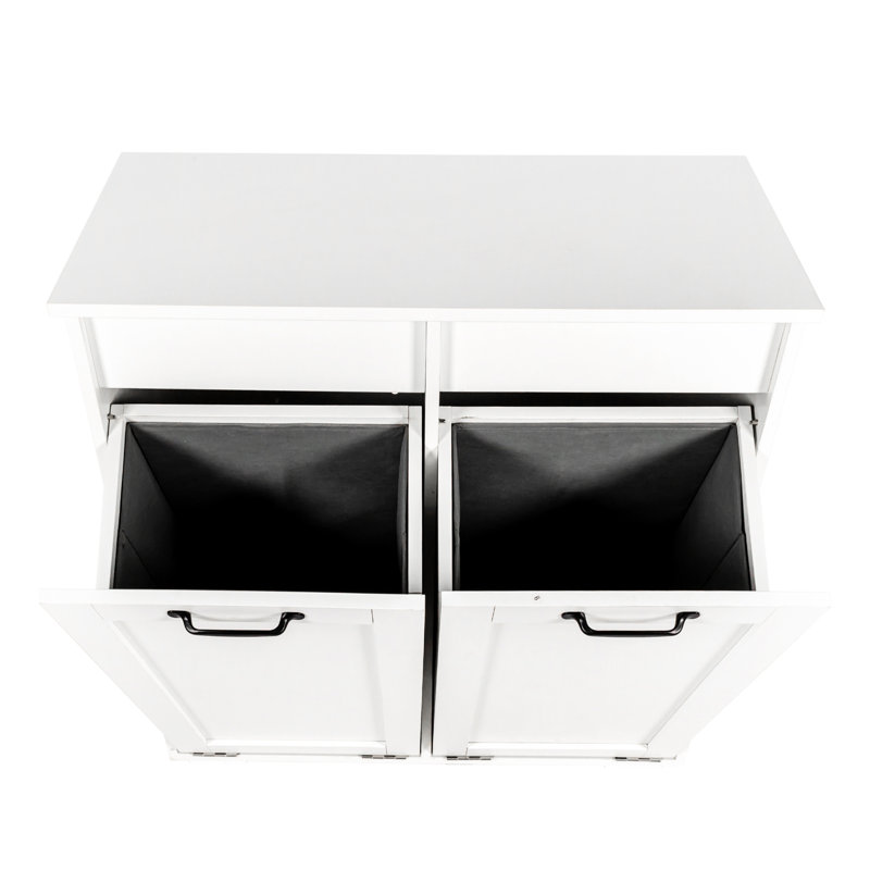 Armoire de buanderie avec sacs de doublure amovibles - Gardez vos vêtements propres et bien rangés