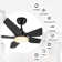 52" 5 - Blade LED Smart Standard Ceiling Fan with  Light