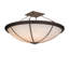 Commerce 8 - Light Semi Flush Mount