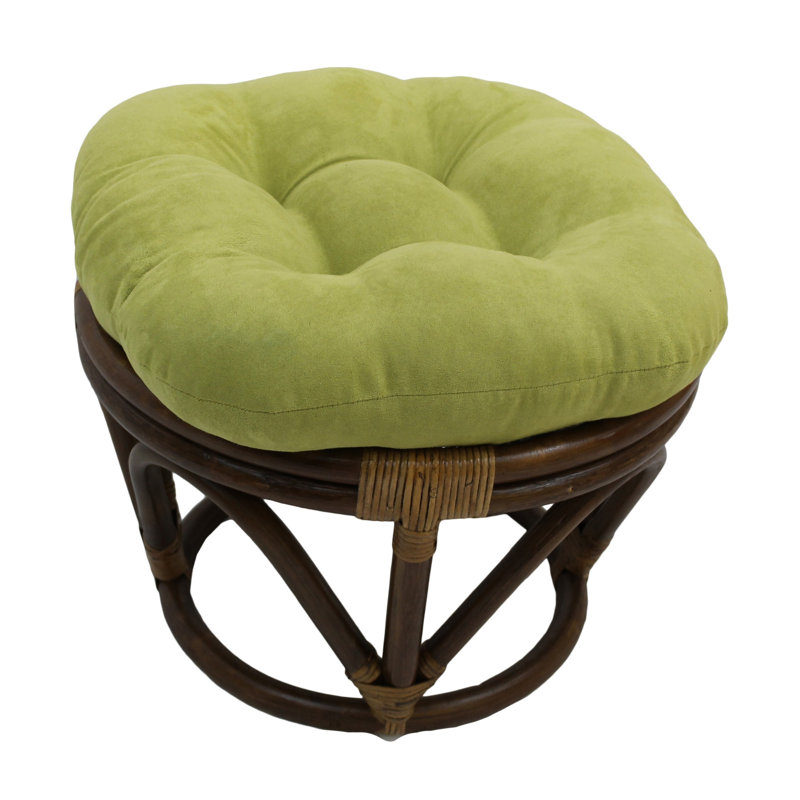 Coussin de repose-pieds d'intérieur, Vert