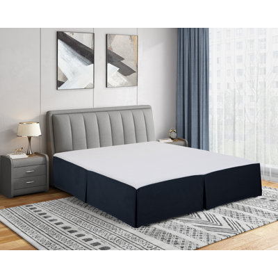 Jupe de lit en microfibre douce de 14 po Wayfair Basics® 1800 Series