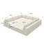 Upholstered Sectional Symmetrical-2106237647