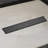 Linear Grid Shower Drain With Leveling Feet In Matte Black