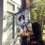 Drapeau Cowboy Welcome House-112699265