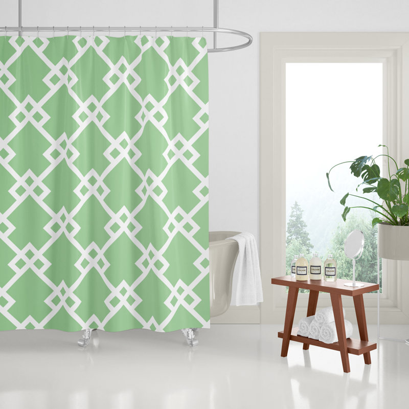Rideau de douche Seabrook, Menthe