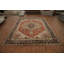 Grand tapis géométrique fait à la main 12 x 15