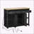 Versatile Kitchen Island with Extendable Table and Multiple Functional Features-314541066