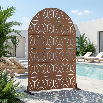 Metal Privacy Screen Fence Panel