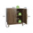 Sideboard Buffet Cabinet With Storage ,carved 2 Door Sideboard,multifunctional Accent Cabinet With Adjustable Layer Board For Living Room, Entryway, Hallway, Office, Kitchen And Dining Room