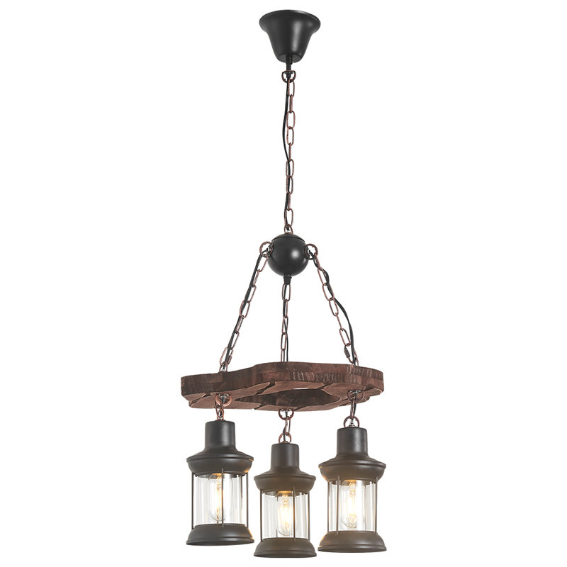 Breiden 3 - Light Retro Color Pendant