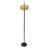 68.9" Bohemian Style Floor Lamp Adjustable Height Tall Standing Lamp E26, Foot Switch