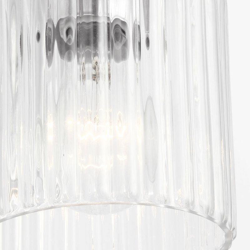 Petite applique Eisele de Génération Lighting , Une lumière, H 8,375 po x l 5 po x P 6 po, Chrome chrome