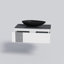 Meuble-lavabo simple avec plateau 39,44 po Dilbar-265249947