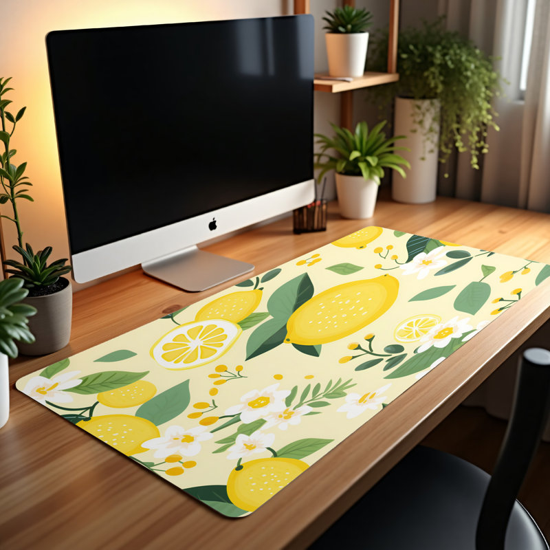 Polyester Desk Pad, 23.6x13.8