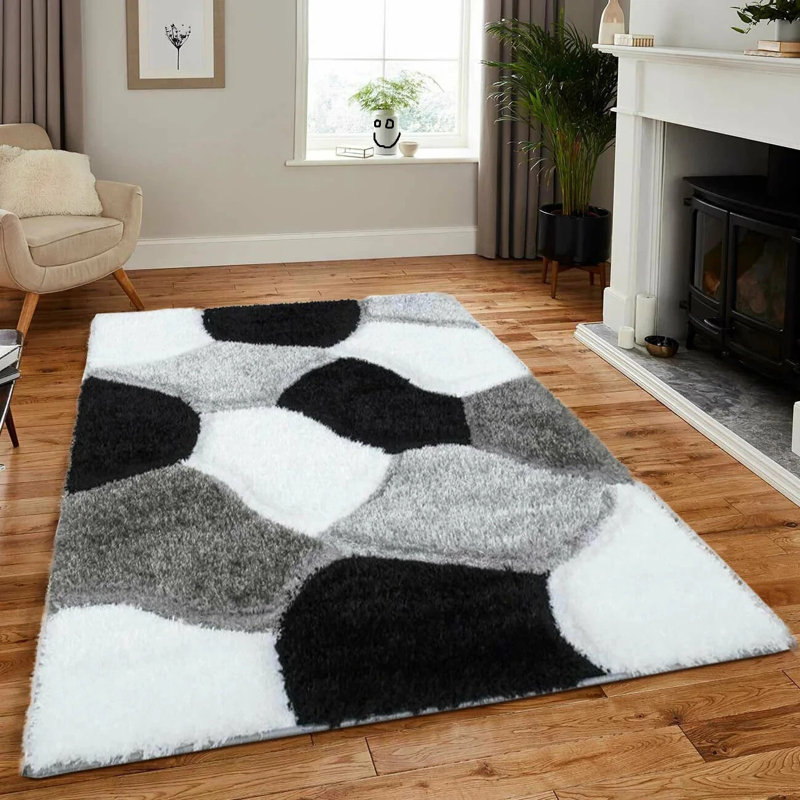 Shag Area Rug, Rectangle 160 x 230 cm