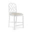 Jardin Upholstered Stool with Solid Wood Frame-64779160