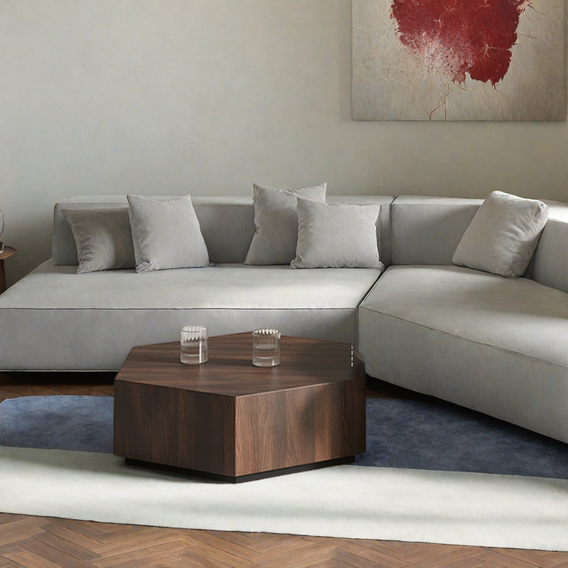 Table basse Modern Minimalist Hexagon