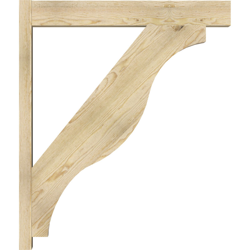 Jeu de blocs Funston, Sapin Douglas de 6 po (sciage brut), P 34 po x H 40 po