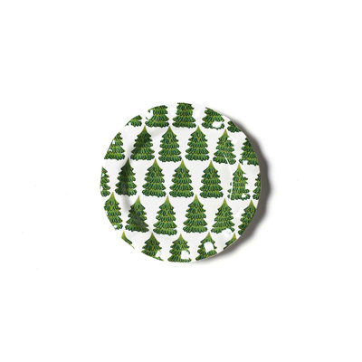 Fir Forest 8 Ruffle Salad Plate
