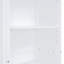 Grand lit escamotable mural avec tablettes