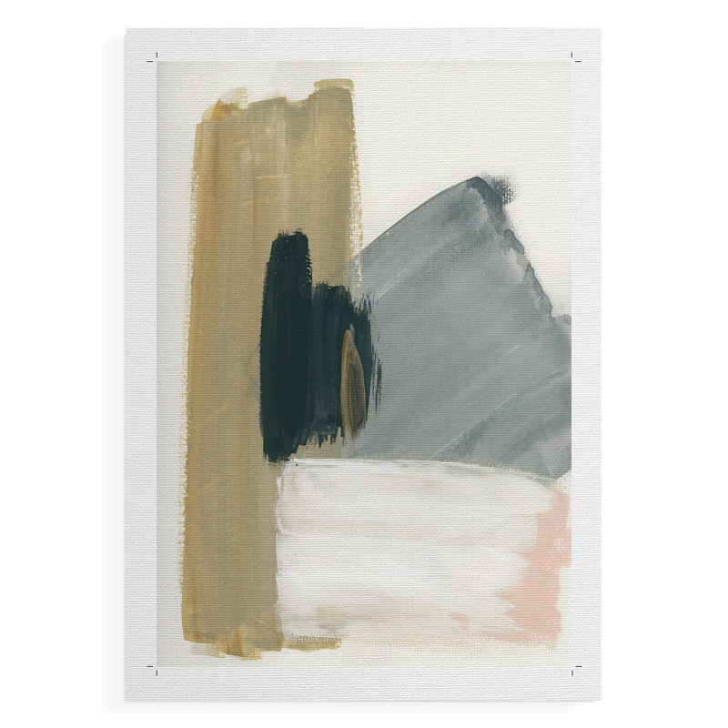 Marble Block Symmetry II - Impression sur toile seulement - NON CADRE, H 18 po x l 12 po