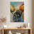 Brampt Sphynx Cat Portrait-108427958