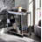 Lisses Chrome Finish Serving Cart