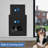 Large Dog Door for Wall, Weatherproof Pet Door for Cats and Dogs Up to 100 lb, Durable, Telescoping Tunnel, Snap-in Closing Panel Included (Large)