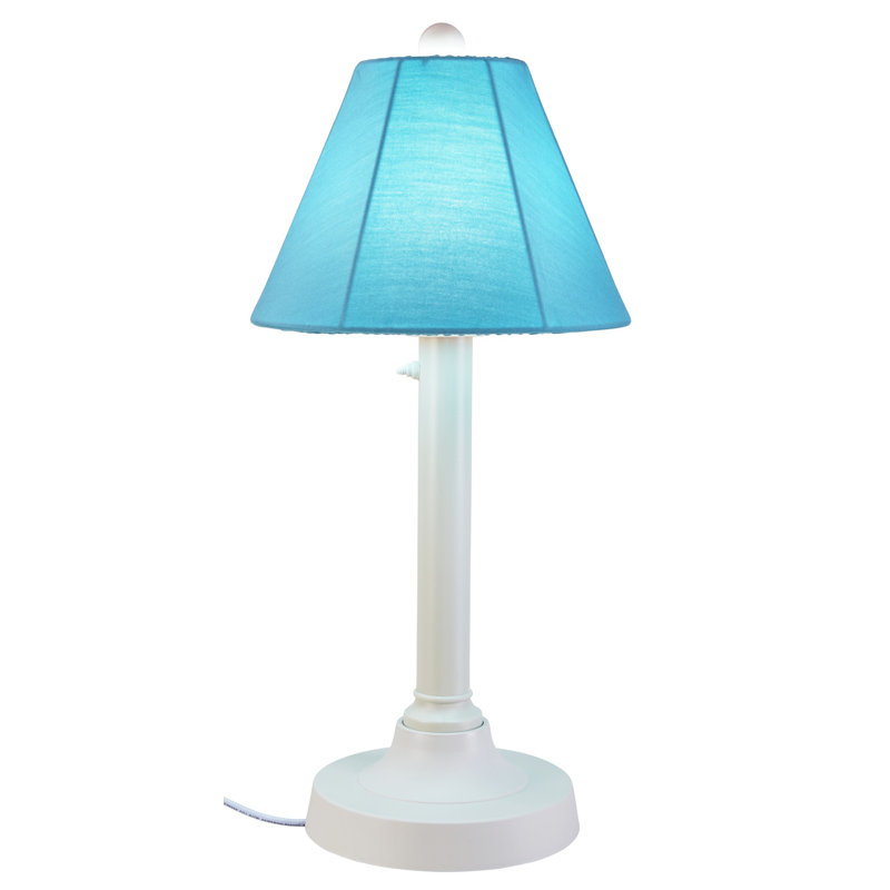 Lucio 30'' Plug-in Outdoor Table Lamp, Bronze, Aruba