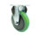 5 Inch Green Polyurethane Wheel Rigid Top Plate Caster Service Caster Brand