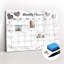 Magnetic Glass Dry Erase Board