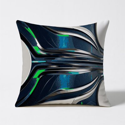 Pulsar Drift Indoor And Outdoor Throw Pillow