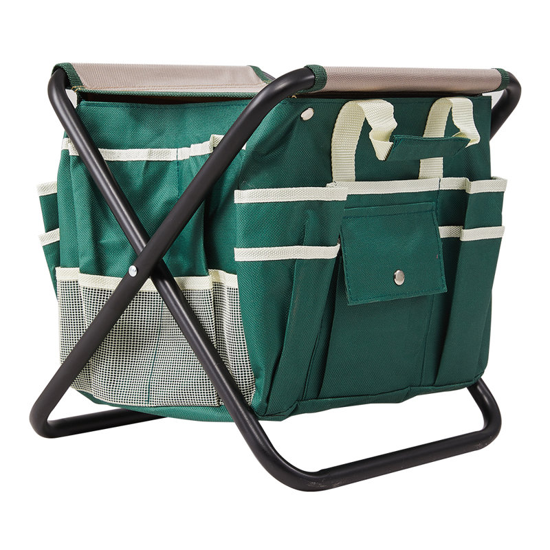 Green Metal Stainless Steel Patio Planting Tools Set