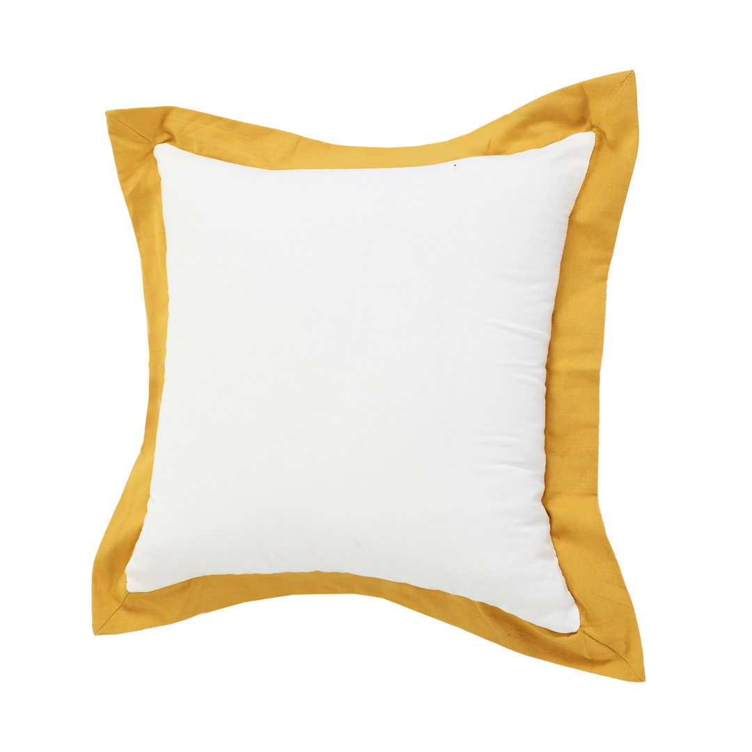  20" X 20" 100% Cotton Geometric Zippered Pillow Ebern Designs 