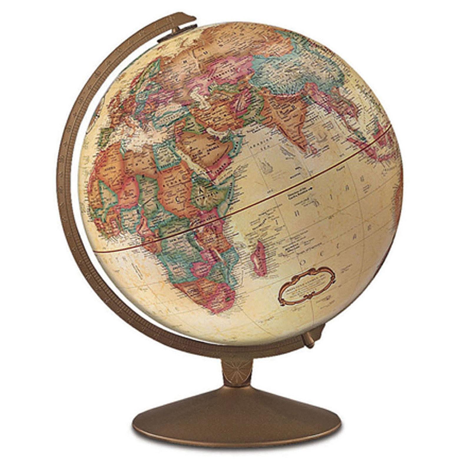 Charlton Home® Cardboard Tabletop Globe & Reviews Wayfair