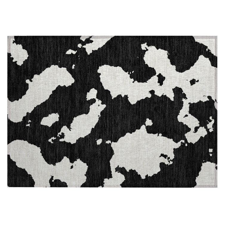 Aquaisha Flatweave Abstract Indoor / Outdoor Rug