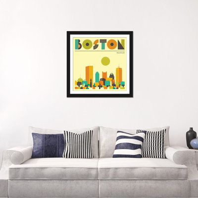 « boston horizon », impression sur toile