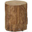 Round Natural End Table Drum End Table Side Table For Outdoor Use