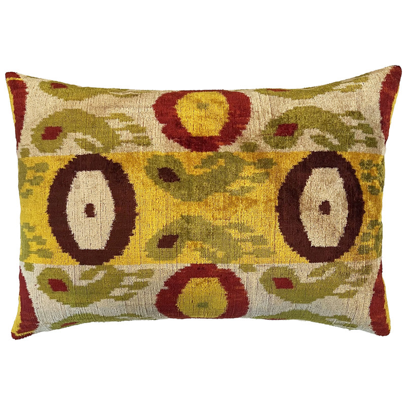 Velvet Lumbar Pillow Cover & Insert