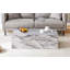 Table basse moderne et luxueuse FFZ de 12 po avec dessus en MDF effet marbre noir-137260542