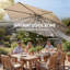 Parasol de marché 10 pi x 10 pi avec base et sac de sable, parasol de patio-1751356532