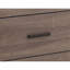 Table de chevet 2 tiroirs en panneau de fibres à densité moyenne avec finition chêne-1055013048