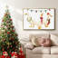 Merry Quackmas Collection A, reproduction d'art sur toile-393134750-393134747