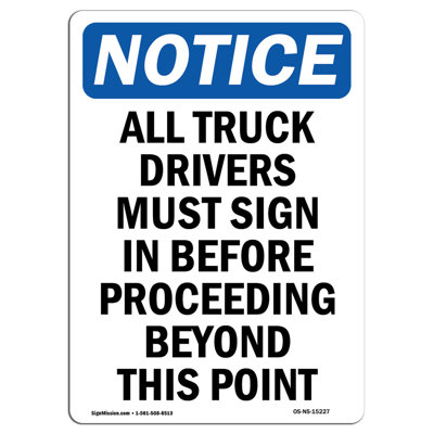Tous les chauffeurs de camion doivent se connecter