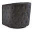 Kazier Faux Leather Swivel Accent Chair