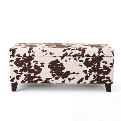 Bench with flip top storgae space