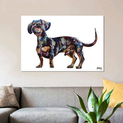 Becksy - Wrapped Canvas Print